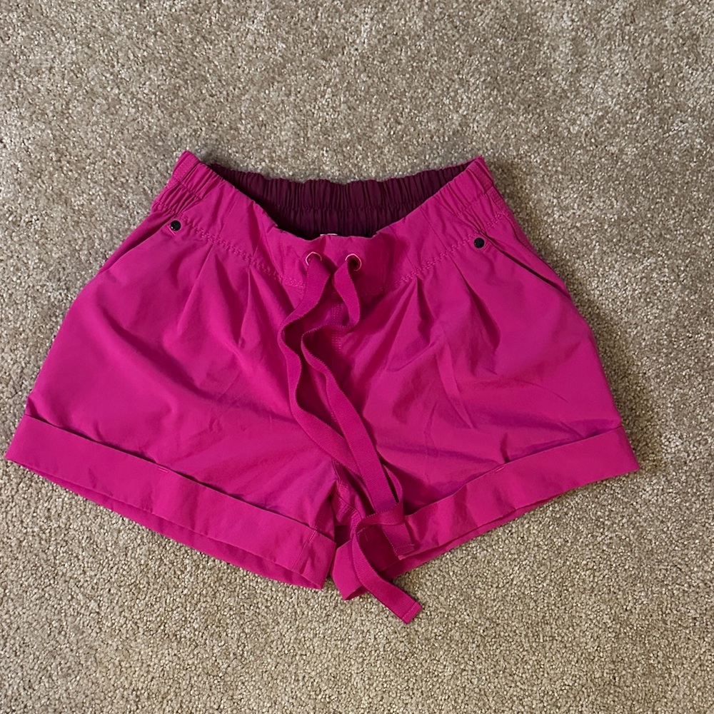 Lululemon Athletica Women's Fuchsia Athletic Shorts